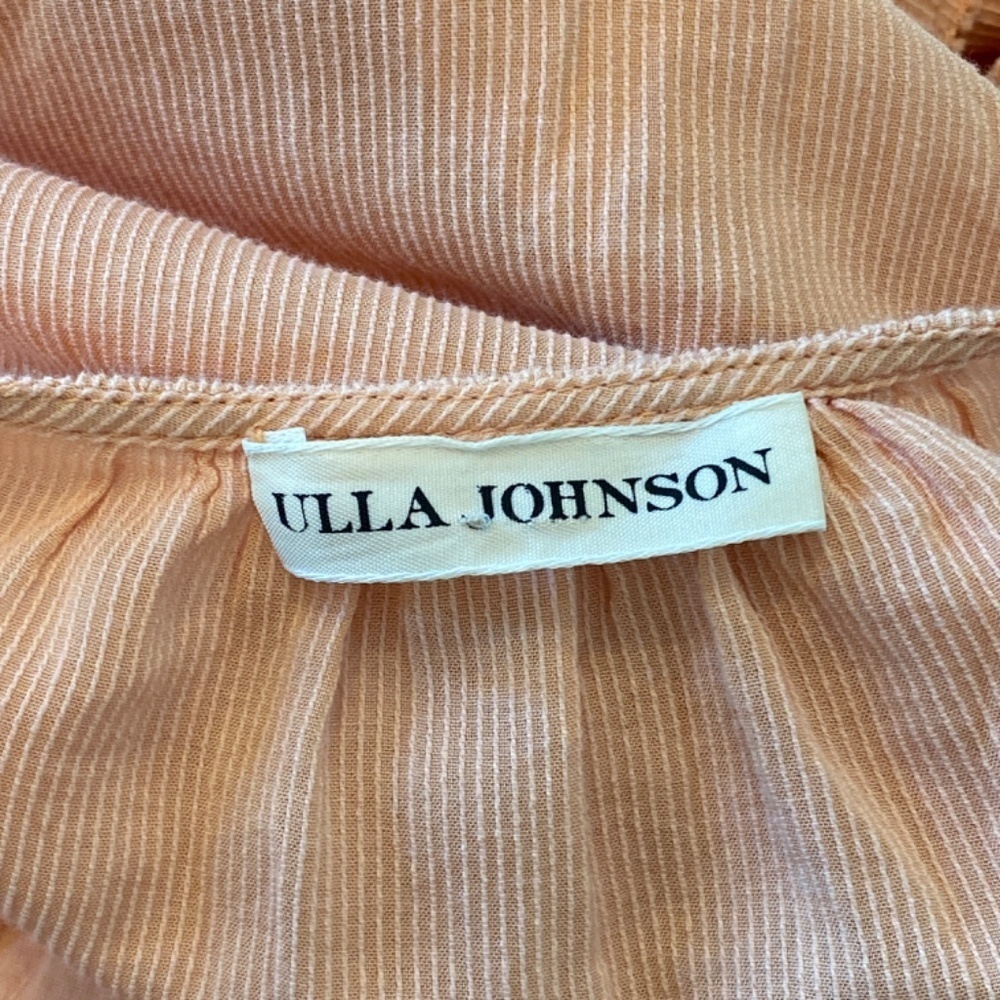 Ulla Johnson Sheila Embroidered Dress Pinkish-Peach 33386 - Picture 12 of 16